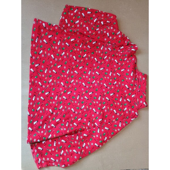 Vintage The Eagles Eye Women's 2X Christmas Turtleneck Snowman Red - Picture 2 of 5